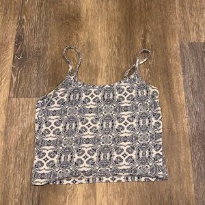 PacSun Cropped Cami Tank Top M